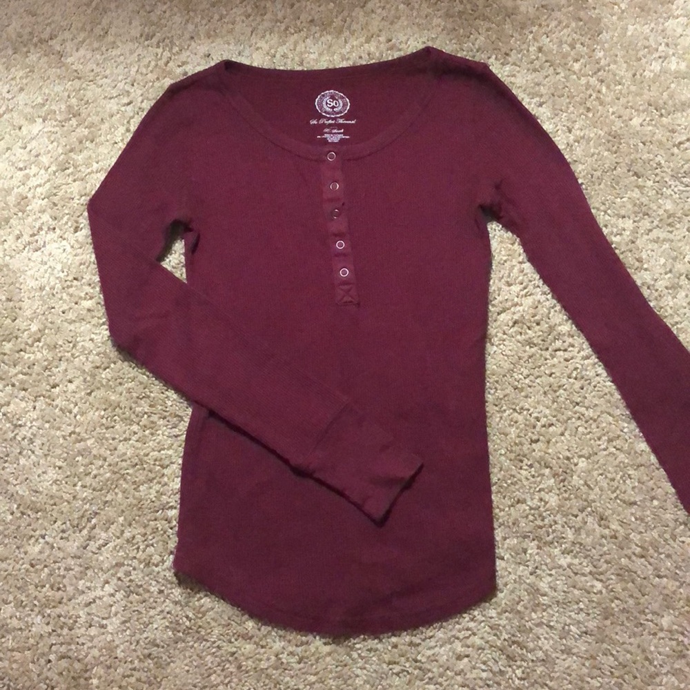 Thermal long sleeve shirt